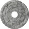 Ekena Millwork Kendall Train Station Medallion (Canopies up to 3 7/8"), 18 1/2"OD x 3 7/8"ID x 1"P, Ultra White CM18KDUWC - alternate 1